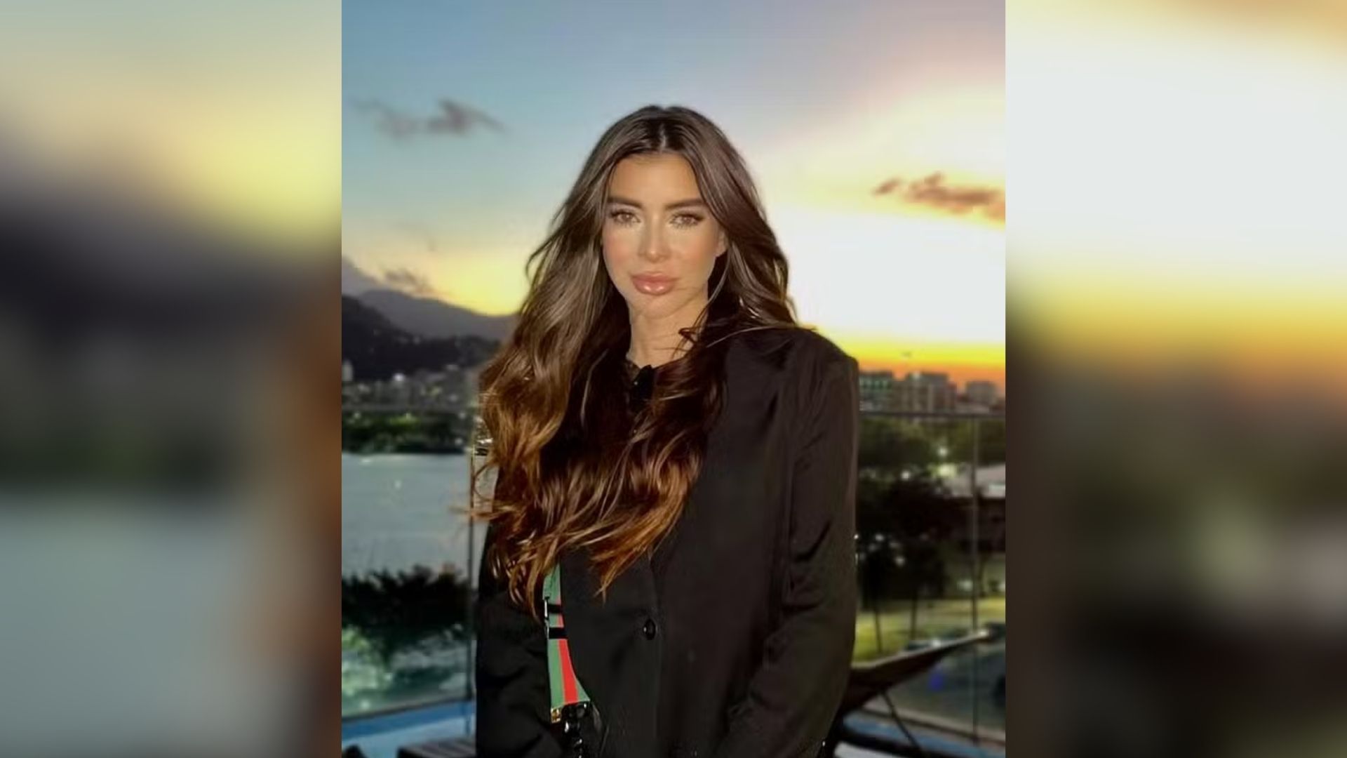 Modelo e candidata ao concurso Miss Cosmo, Ana Luiza Mateus, de 29 anos.