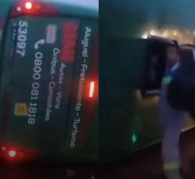 Imagem - Ônibus com trabalhadores tomba à beira de penhasco em Carajás