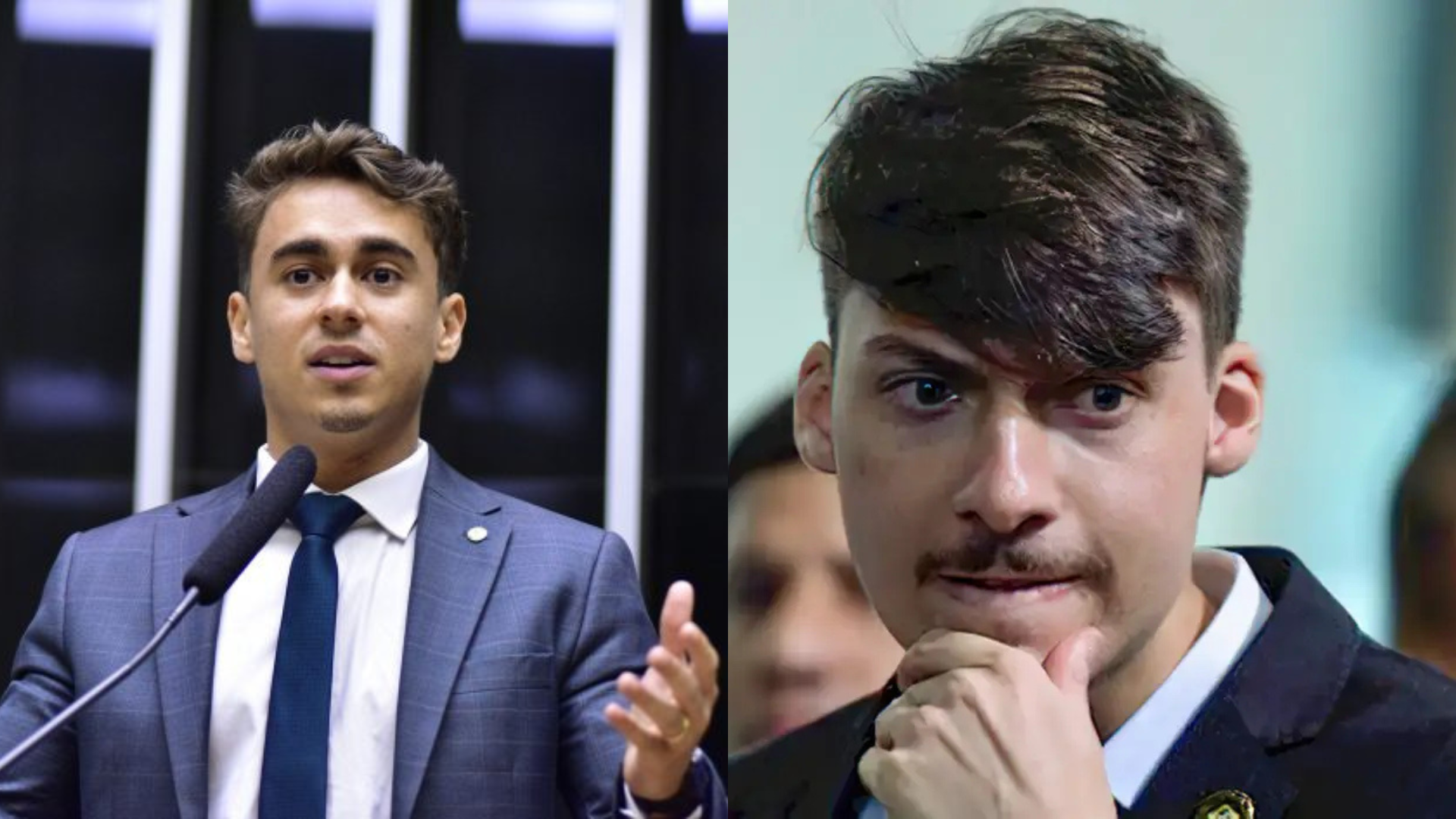 Deputado e filho de Bolsonaro protagonizam discussão pública com ataques e ironias