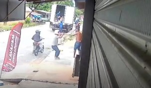 (Momento do ataque contra a vítima)