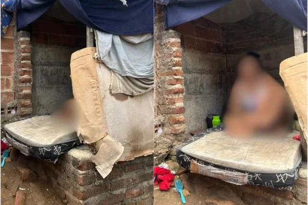 O espaço apresentava acúmulo de lixo, forte odor e condições insalubres.

