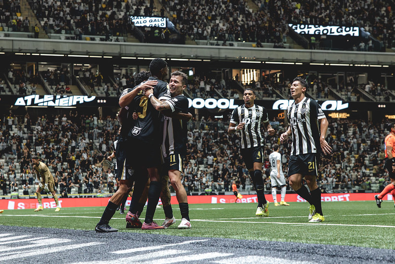 Renan Lodi marcou o gol da vitória do Galo - 