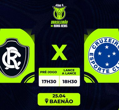 Imagem - No retorno do Brasileirão ao Baenão, Remo recebe o Cruzeiro; acompanhe