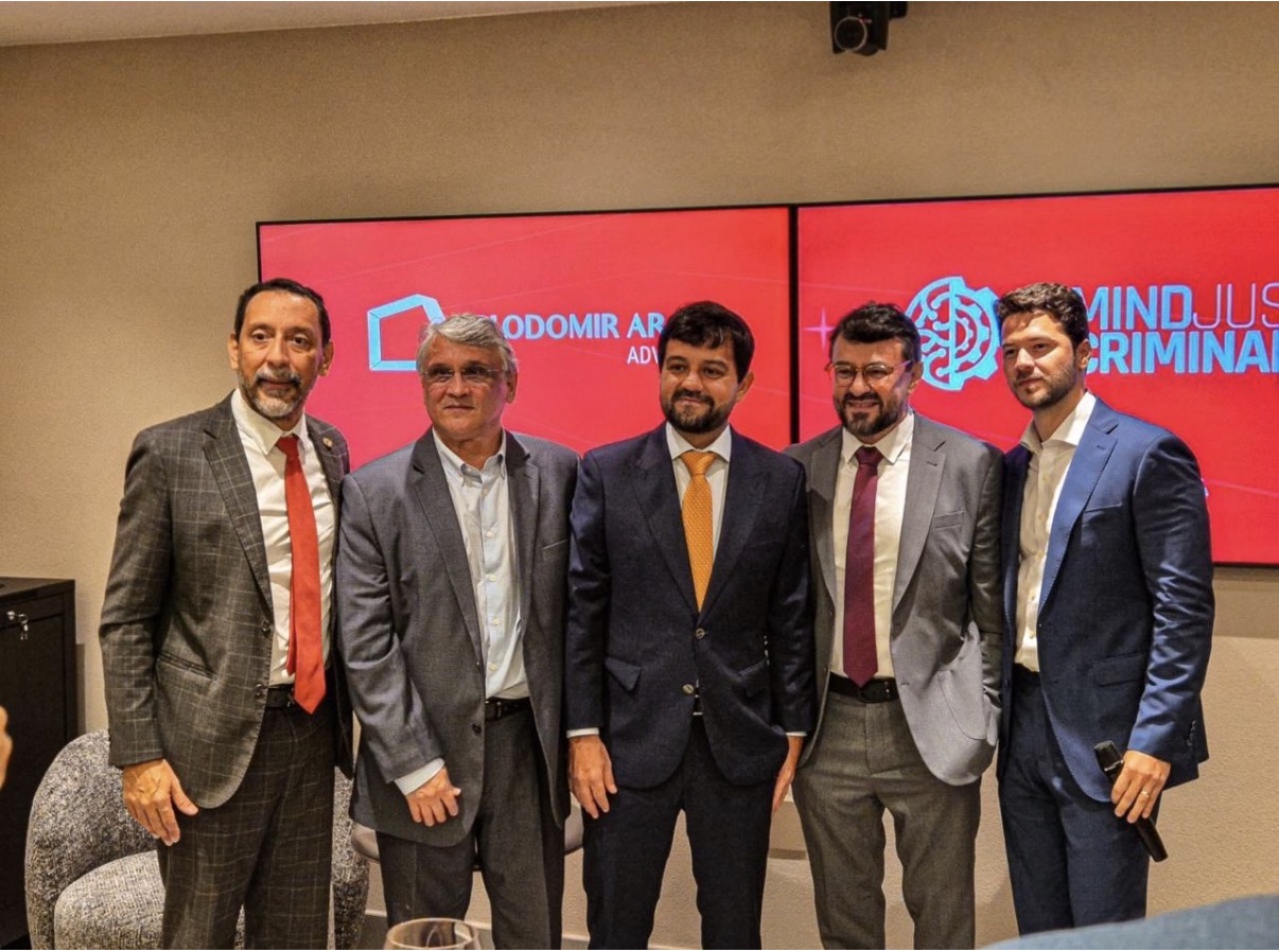 Os advogados, Humberto Boulhosa, Jorge Tangerino, Clodomir Jr, Jorge Medeiros e André Colares