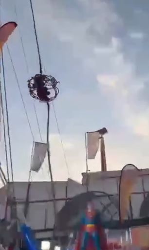 Imagem - Acidente em 'estilingue humano' causa pânico em feira na Espanha e deixa feridos