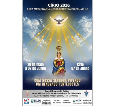 Imagem - Lançado o cartaz do Círio de Nossa Senhora do Cenáculo