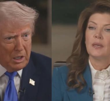 Imagem - Trump chama jornalista de 'vergonhosa' após perguntas sobre manifesto de atirador