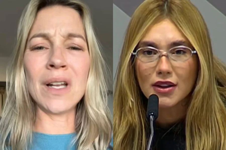 (A atriz Luana Piovani voltou a atacar a influenciadora Virginia Fonseca nas redes sociais.)