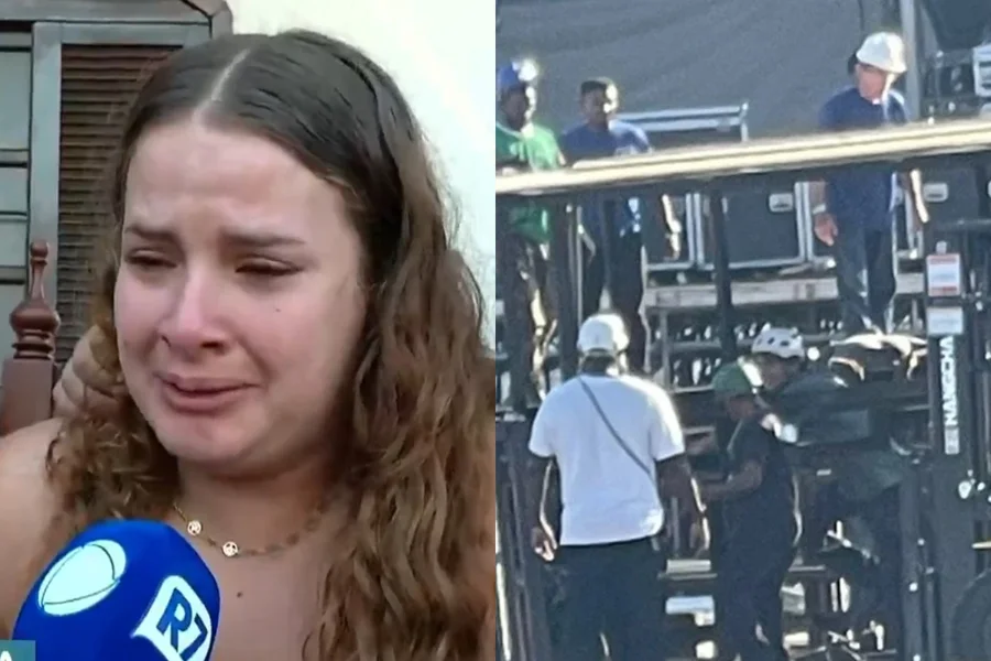 Imagem - Viúva de funcionário que morreu na montagem de palco para show de Shakira diz que equipe mentiu