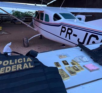 Imagem - PF apreende mais de 4 kg de ouro ilegal em avião e prende dois no Pará