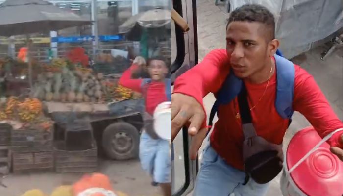 Imagem - Ambulante apedreja ônibus após ser impedido de vender dentro do coletivo em Belém
