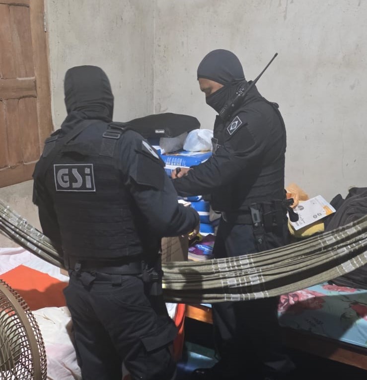Imagem - Gaeco e GSI cumprem mandado de busca e apreensão no Pará em apoio à operação interestadual contra crime organizado
