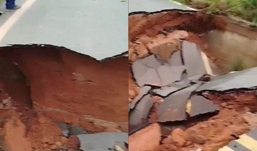 O problema surgiu na madrugada de terça-feira (28) e preocupa moradores da região