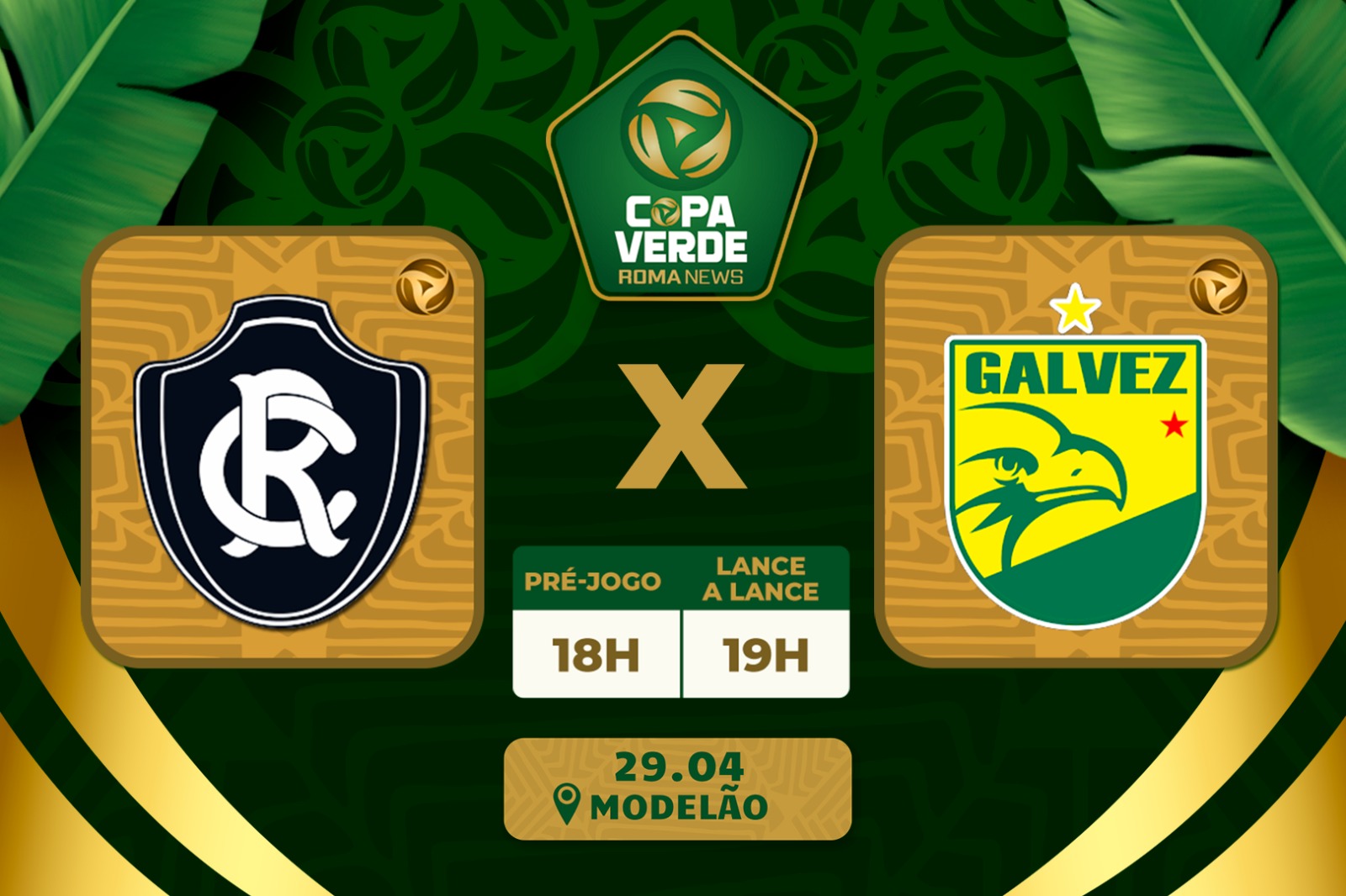 Roma News acompanha em tempo real o duelo no Modelão - 