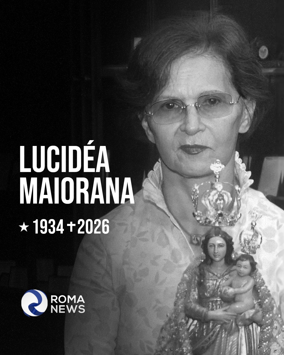 Morre, aos 91 anos Lucidéa Batista Maiorana, matriarca da família Maiorana