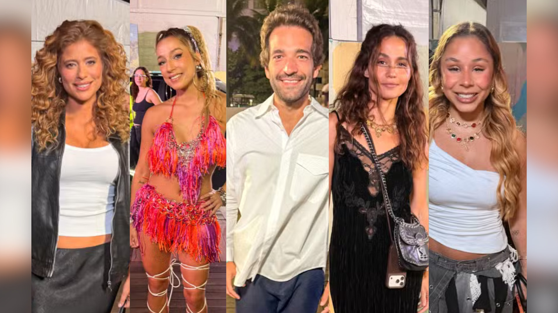 Imagem - Famosos começam a chegar a camarotes para show de Shakira em Copacabana
