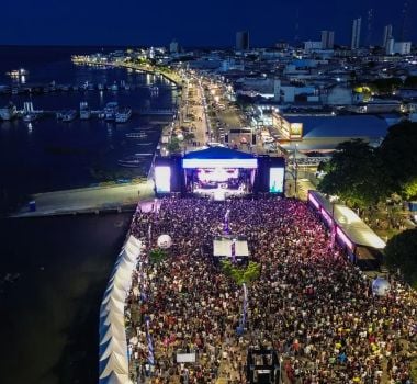 Imagem - ‘Vem louvar Pará’ reuniu mais de 70 mil pessoas na orla de Santarém