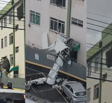 Imagem - Polícia identifica vítimas de queda de avião em BH; dois morreram e três estão feridos