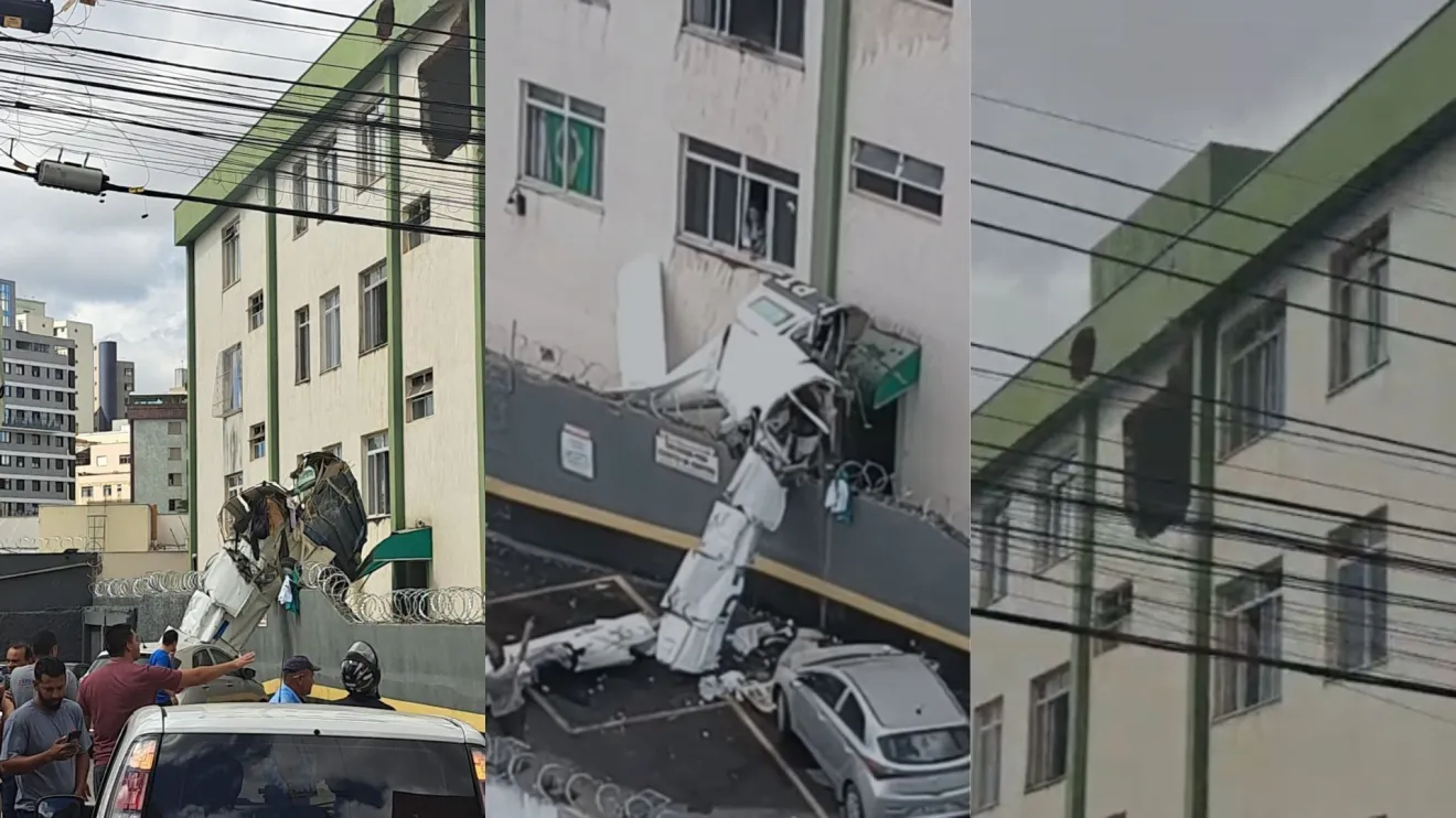 Aeronave de pequeno porte caiu no bairro Silveira, na tarde desta segunda-feira (4), pouco minutos após decolar do Aeroporto da Pampulha.