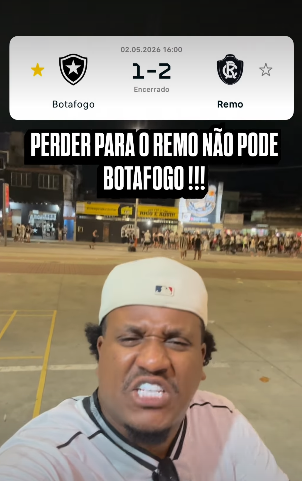 Imagem - Botafoguense cobra time após derrota e dinheiro perdido: 'quem é Remo?'