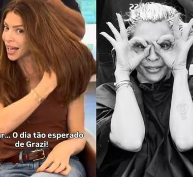 Imagem - Grazi Massafera anuncia fim das gravações de "Três Graças" e estreia novo visual