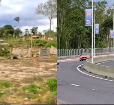 Imagem - Operação retira ocupações ilegais em área ambiental na Avenida Liberdade, em Belém