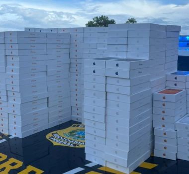 Imagem - Carga de mais de R$ 5 milhões em iPhones é apreendida pela PRF em Roraima
