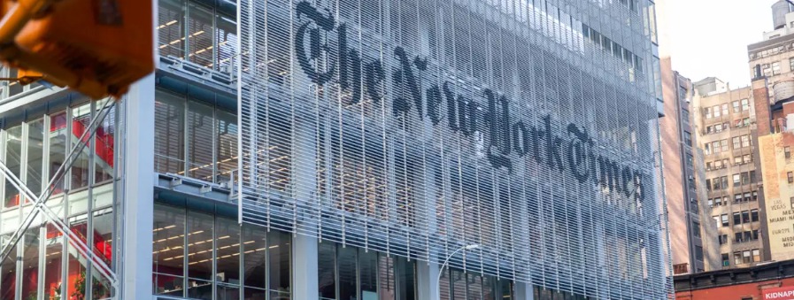Imagem - Agência dos EUA processa The New York Times por suposta discriminação contra funcionário branco
