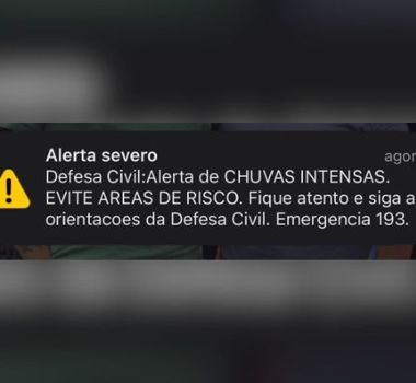Imagem - Defesa Civil alerta para chuvas intensas na Grande Belém