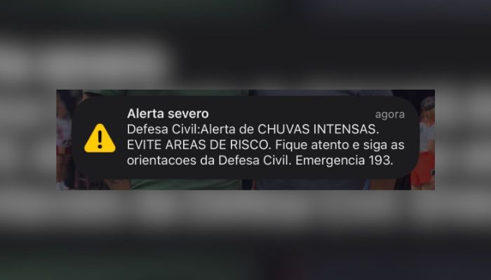 (Defesa Civil alerta para chuvas intensas na Grande Belém)
