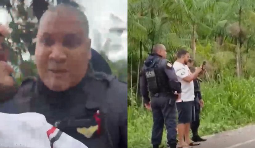 Segundo o relato, o caso ocorreu durante uma operação na subida da ponte de acesso ao município