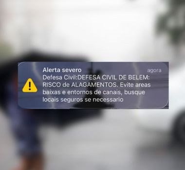 Imagem - Defesa Civil emite segundo alerta para chuvas fortes nesta sexta-feira