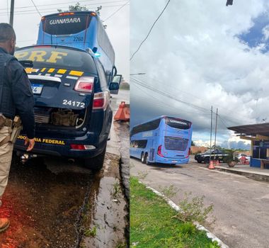 Imagem - Fiscalização da PRF prende dois foragidos da justiça em Santa Maria do Pará