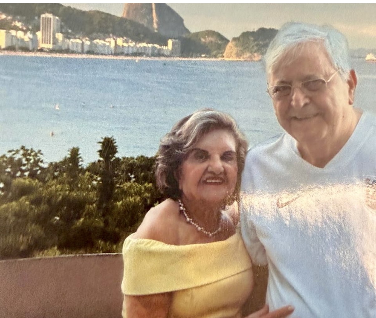 Cléa e Antônio Farah - 69 anos de união 