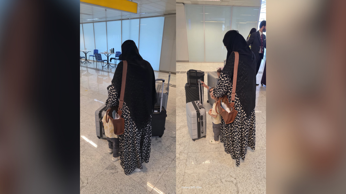 Mulher egípcia, grávida de 36 semanas, e seus dois filhos tiveram a entrada no Brasil liberada.