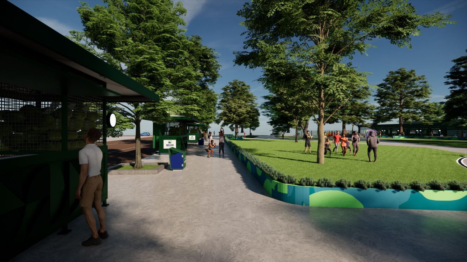 Praça Brasil será transformada em novo parque urbano de Belém