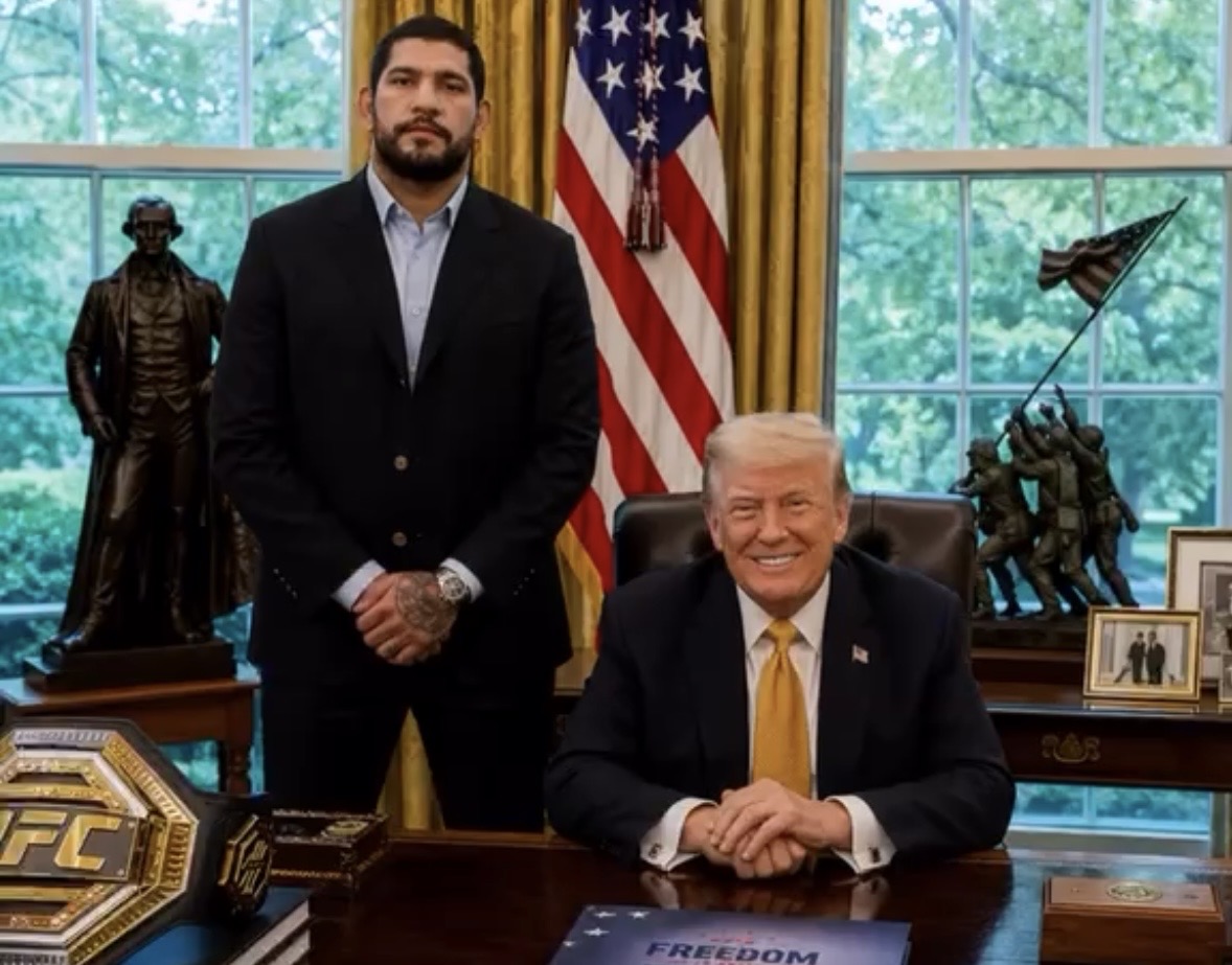 Ex-servente de pedreiro, Alex Poatan é escalado por Trump para luta histórica em Washington