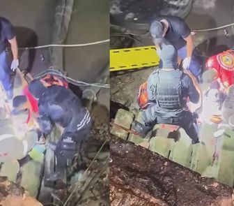 Imagem - Casal cai de trapiche no Porto Grande, em Salinópolis, após desentendimento
