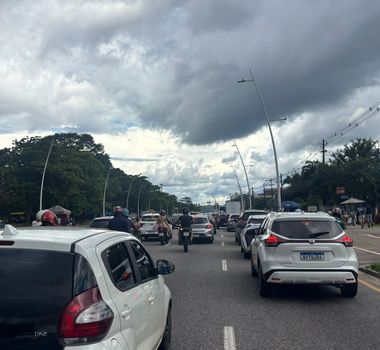 Imagem - Torcedores do Remo enfrentam trânsito lento para chegar ao Mangueirão