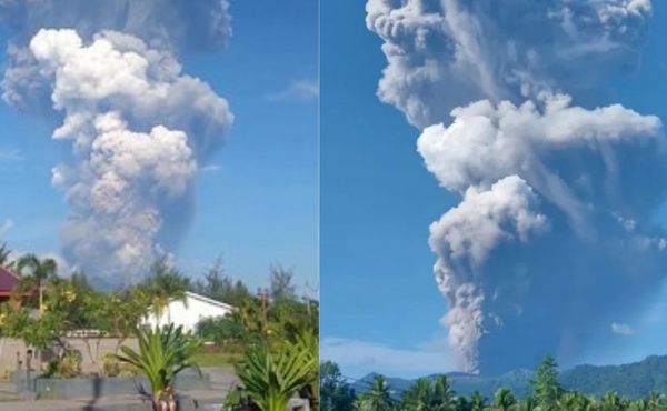 Autoridades confirmam morte de dois turistas após erupção de vulcão na Indonésia