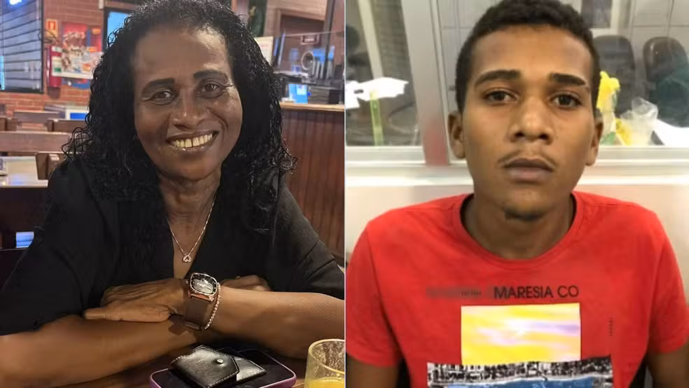Adriana do Nascimento Santo Divino, de 55 anos, morreu após ser agredida dentro de casa pelo próprio filho, Patrick Santos Fernandes, de 27 anos.