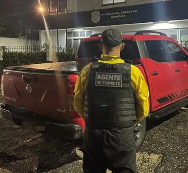 Imagem - Caminhonete roubada é recuperada durante fiscalização na BR-316, em Marituba