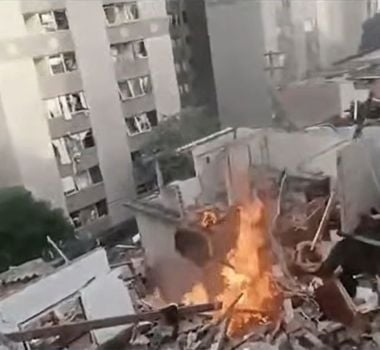 Imagem - Uma pessoa morre e outras três ficam feridas após explosão em SP, afirma bombeiros