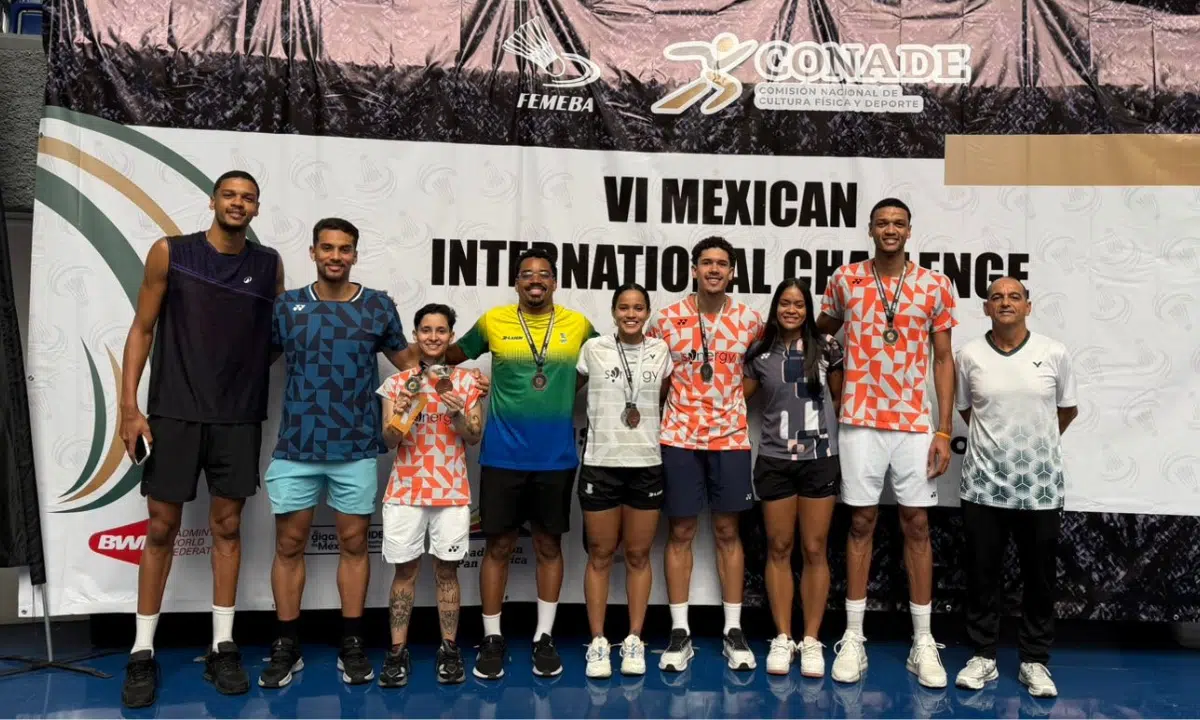 Brasil domina o pódio no México e encerra International Challenge de Badminton no topo
