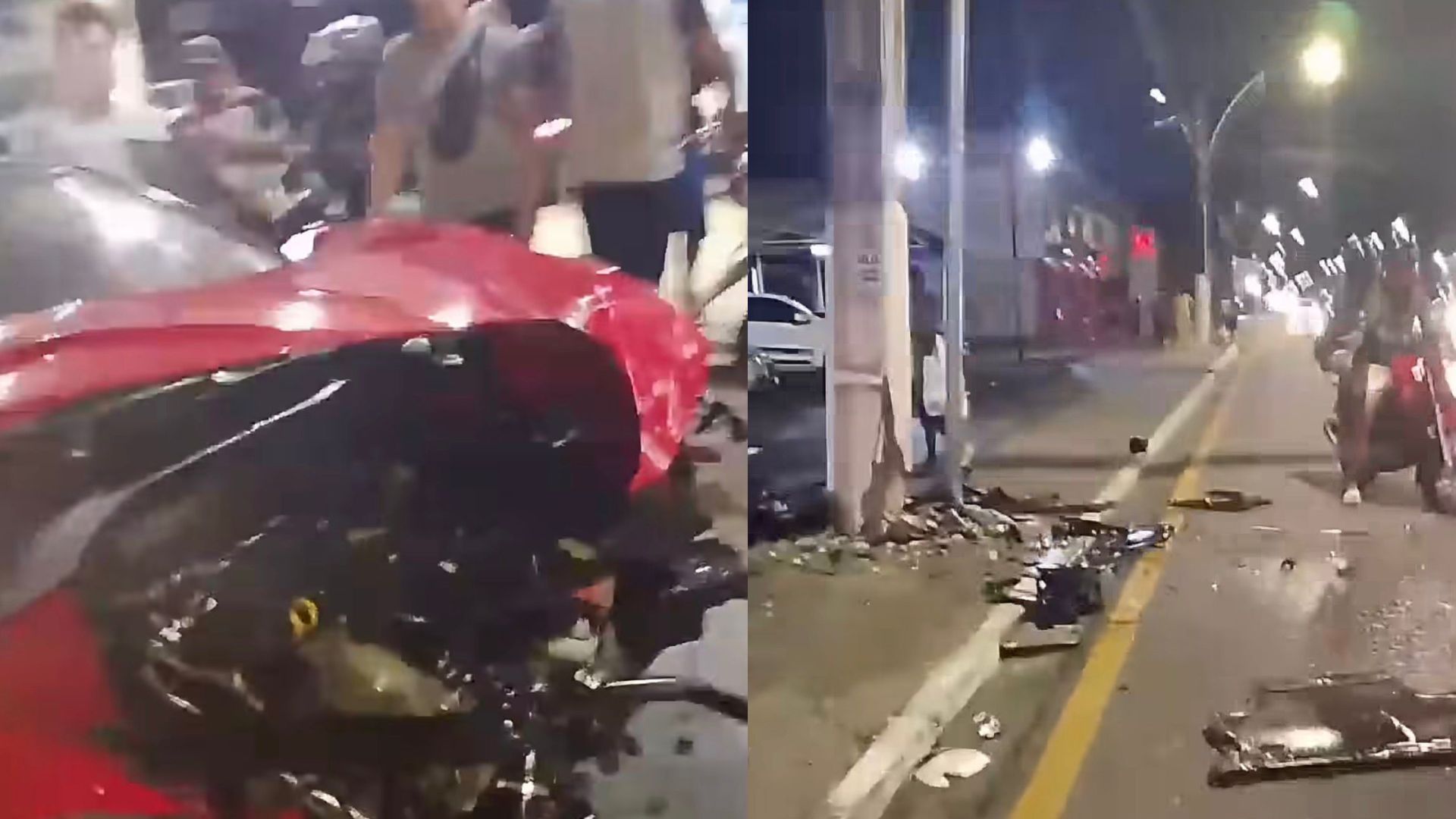 Motorista em alta velocidade provoca acidente na avenida Pedro Álvares Cabral, em Belém