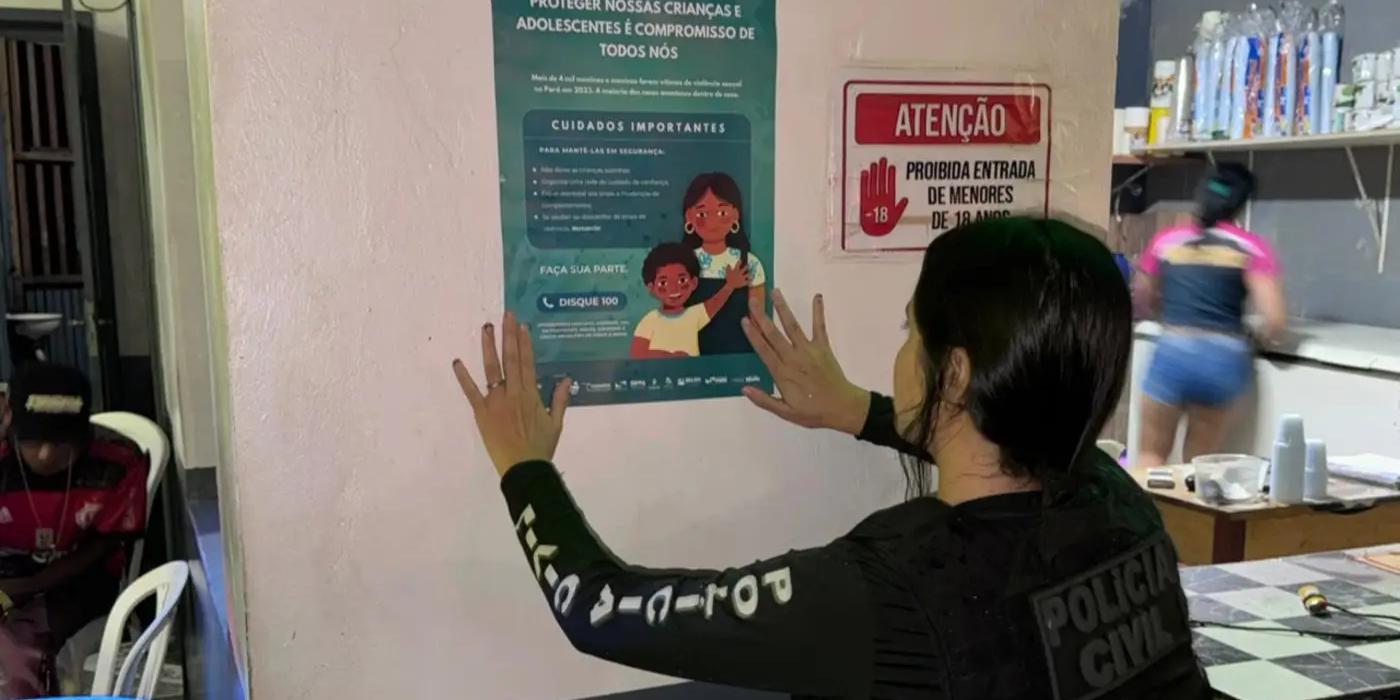 Polícia Civil intensifica ações contra abuso infantil durante o Maio Laranja no Pará