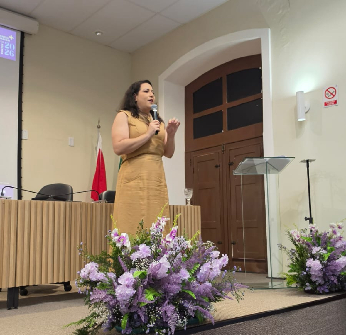 Imagem - Danielle Cruz celebra o Dia da Enfermagem com agenda repleta de eventos