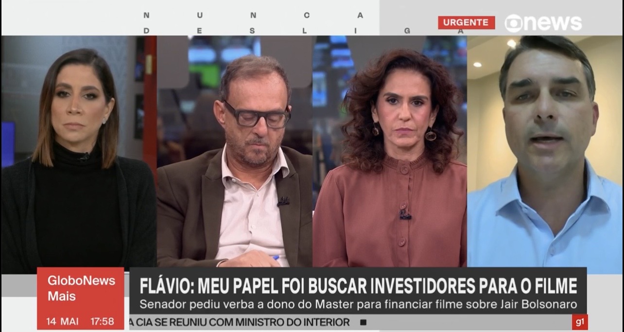 A afirmação ocorreu enquanto ele era entrevistado no Globonews.