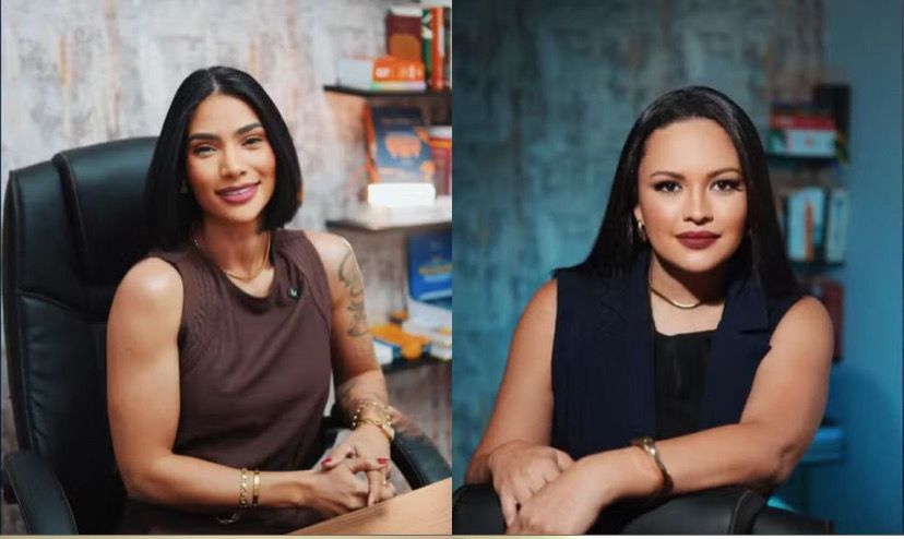 Advogadas Luanna Sousa Alves e Cristina Medeiros Castro, de Parauapebas