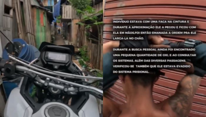 Foragido do sistema penal é recapturado durante operação da PM em Belém